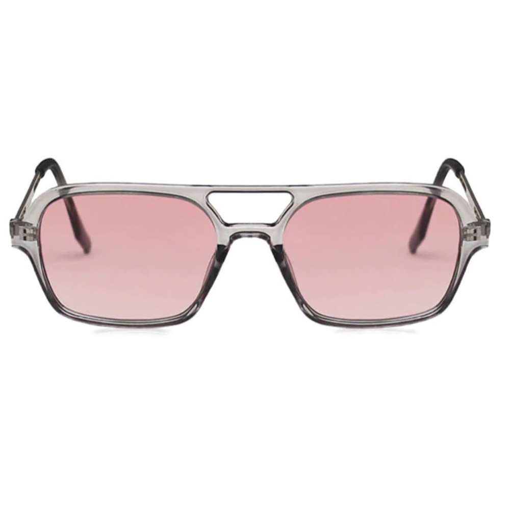 ASRTD pink lenses gray grey frames aviator retro vintage style sunglasses